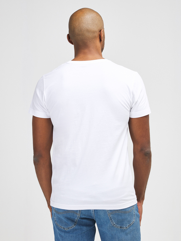 GANT Tee-shirt Grand Logo Blanc Photo principale