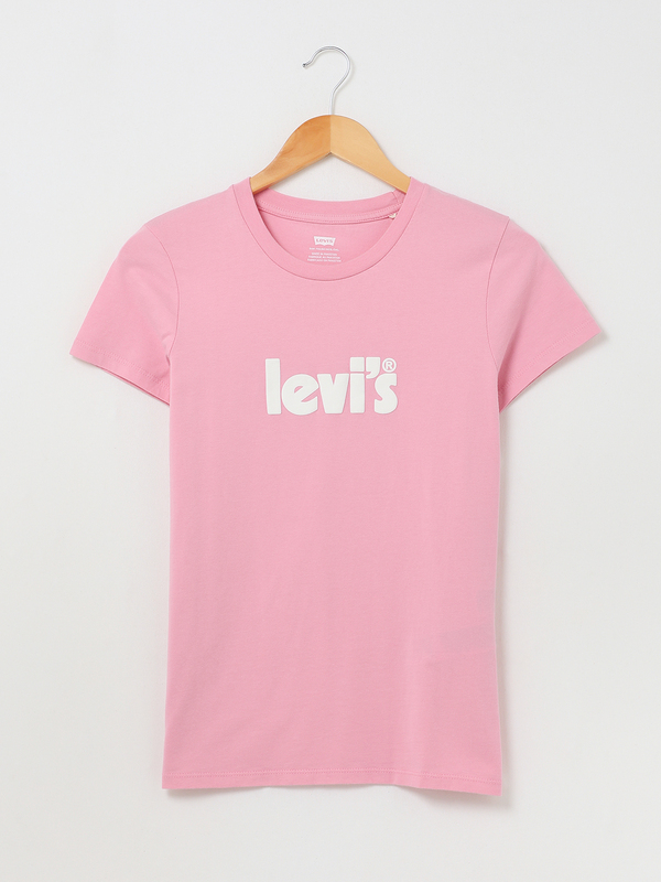 LEVI'S Tee-shirt Logo Poster Rose Photo principale