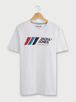 JACK AND JONES Tee-shirt Logo 717 Blanc