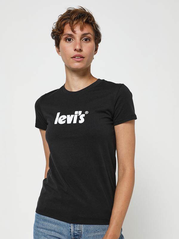 LEVI'S Tee-shirt Logo Poster Perfect Noir 1004932