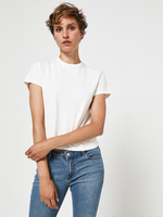 LEVI'S Tee-shirt Uni En Coton Blanc cass