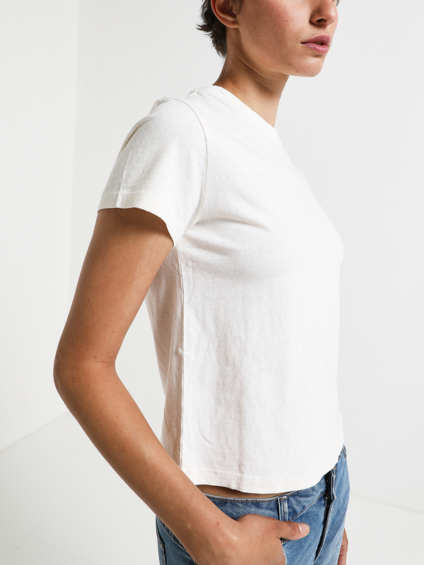 LEVI'S Tee-shirt Uni En Coton Blanc cass Photo principale