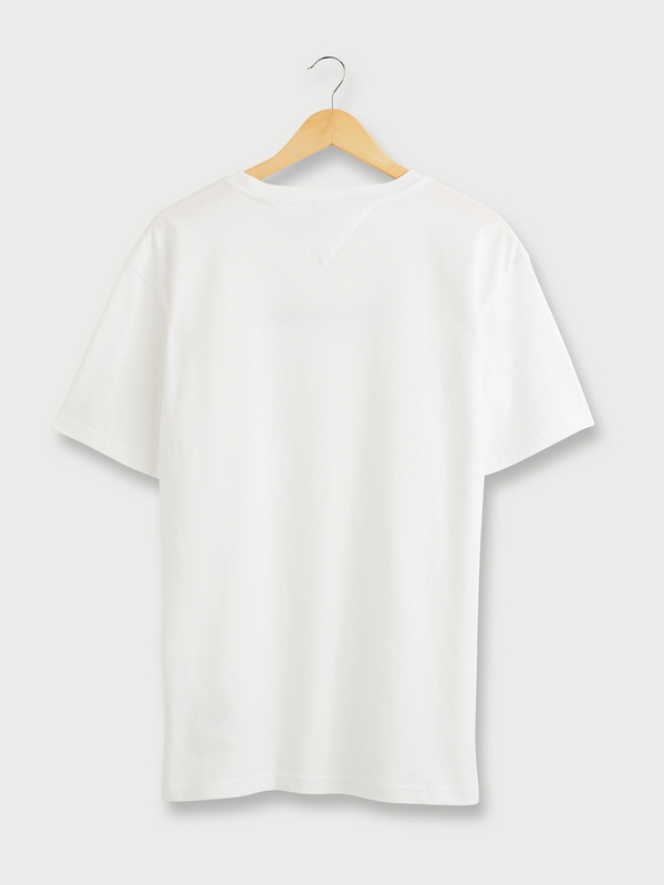 TOMMY JEANS Tee-shirt Logo Brod Blanc Photo principale