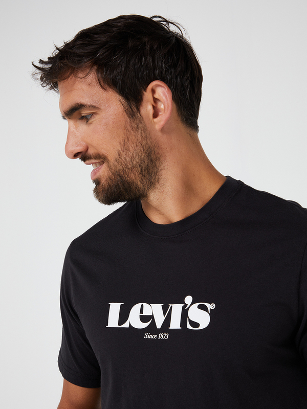 LEVI'S Tee-shirt Logo Coupe Relaxe Noir mat Photo principale