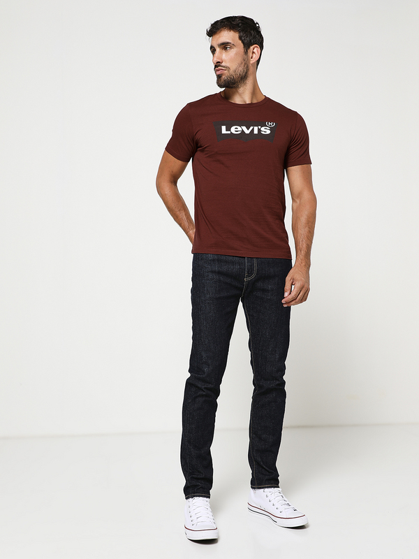 LEVI'S Tee-shirt Logo Batwing Levi's® Rouge bordeaux Photo principale