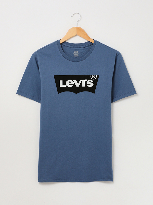 LEVI'S Tee-shirt Logo Batwing Levi's® Bleu Photo principale