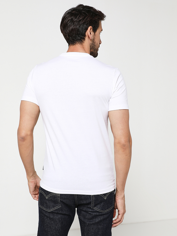 KAPORAL Tee-shirt Logo Signature En Coton Biologique Blanc Photo principale