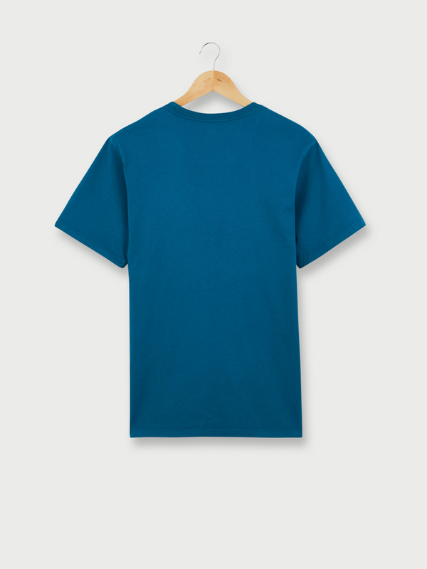 LEVI'S Tee-shirt Logo Batwings Bleu Canard Photo principale