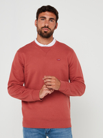 LEVI'S Sweat-shirt 100% Coton Uni Rouge bordeaux