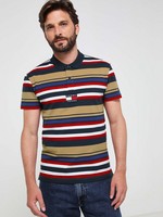 TOMMY JEANS Polo En Piqu Coton Stretch Ray Beige
