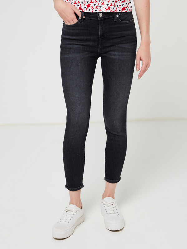 TOMMY JEANS Jean Nora 7/8 Coupe Skinny Noir Photo principale