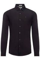 TOMMY JEANS Chemise Slim Fit Coton Stretch   -  Tommy Jeans - Homme 78 TOMMY BLACK