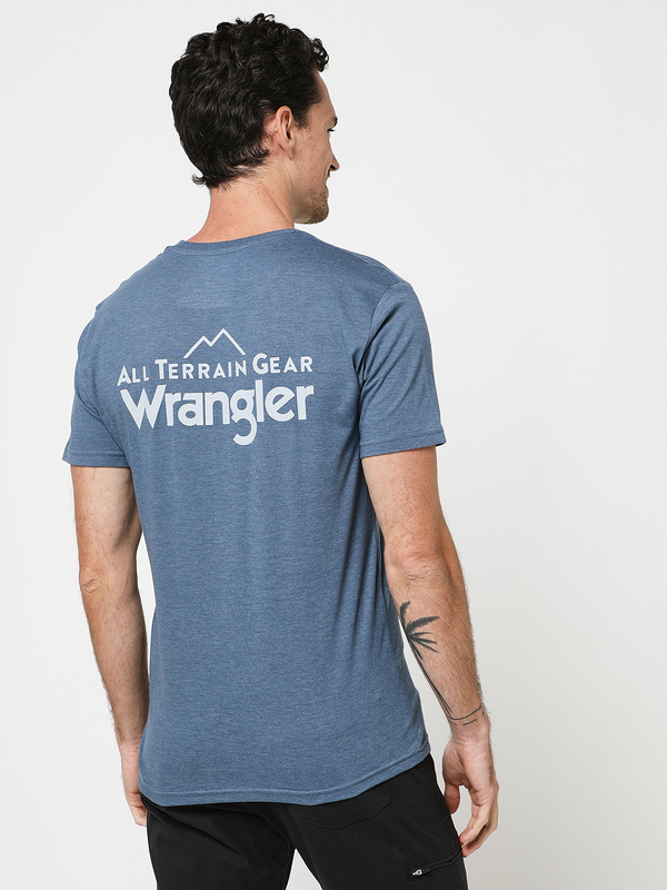ALL TERRAIN GEAR X WRANGLER Tee-shirt Mini Logo Bleu Photo principale
