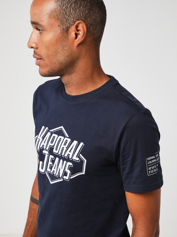KAPORAL Tee-shirt Logo Bleu marine Photo principale