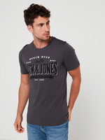 JACK AND JONES Tee-shirt Avec Logo Gris