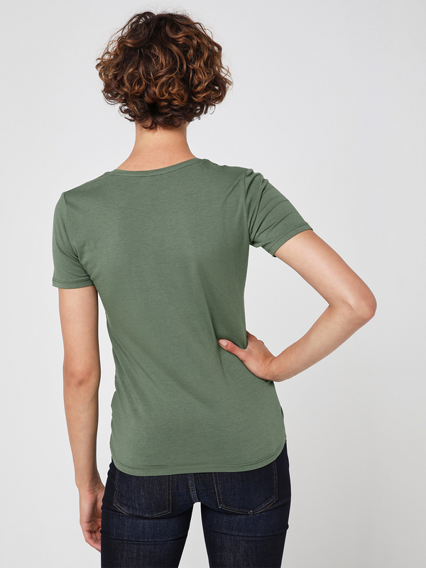 KAPORAL Tee-shirt Logo En Sequins Vert kaki Photo principale