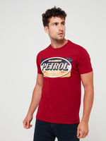 PETROL INDUSTRIES Tee-shirt Logo Rouge