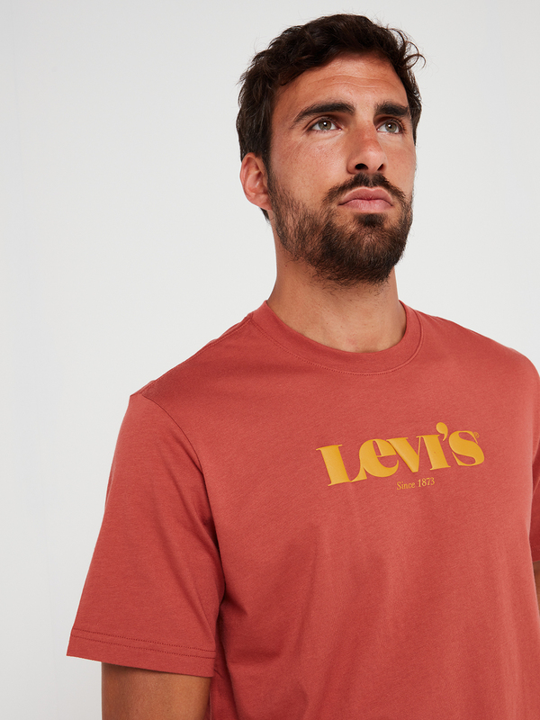 LEVI'S Tee-shirt Avec Logo Rouge bordeaux Photo principale