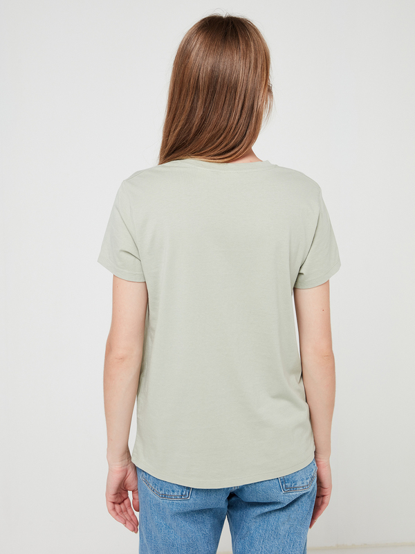 LEVI'S Tee-shirt Uni Mini Logo Vert kaki Photo principale