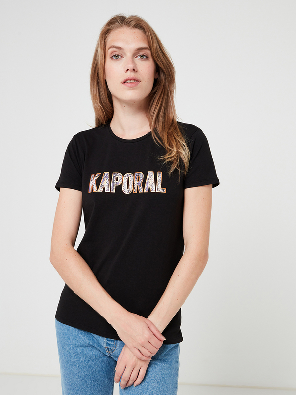 KAPORAL Tee-shirt Avec Logo Noir
