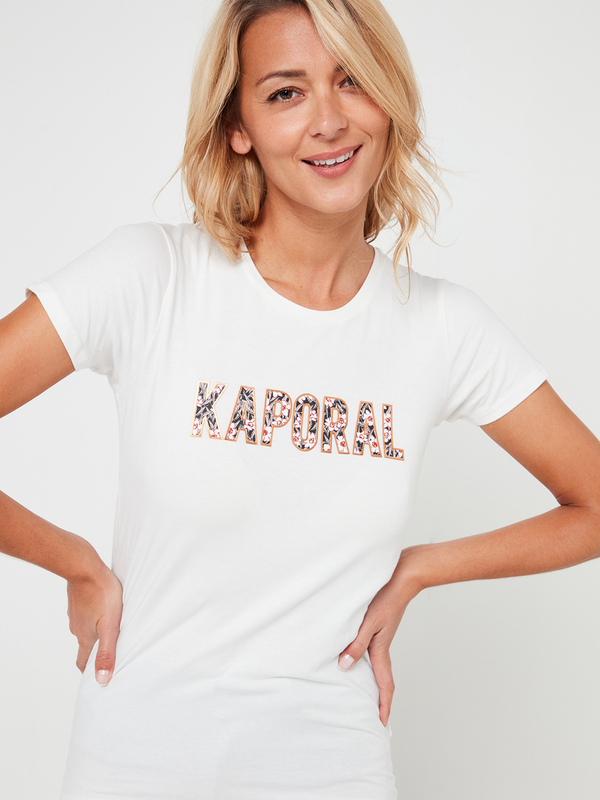 KAPORAL Tee-shirt Avec Logo Blanc Photo principale