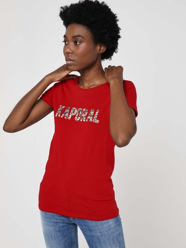 KAPORAL Tee-shirt Avec Logo Rouge Photo principale