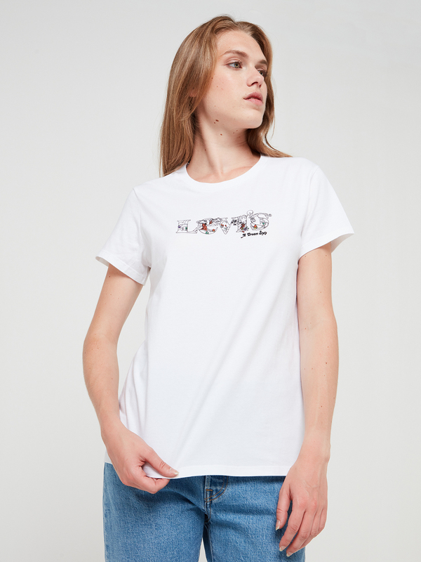 LEVI'S Tee-shirt Avec Logo Blanc 1006312