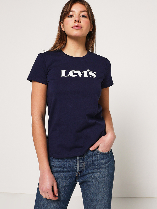 LEVI'S Tee-shirt Avec Logo Bleu marine Photo principale