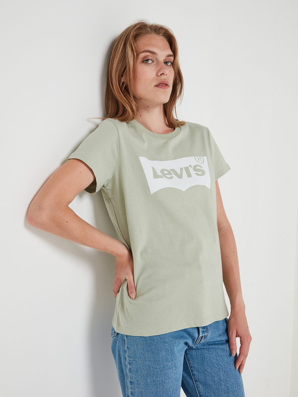 LEVI'S Tee-shirt Avec Logo Vert 1006332