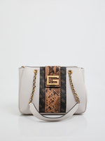 GUESS Sac Bling 3 Compartiments Beige