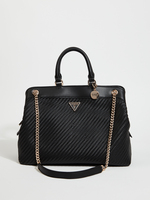 GUESS Grand Sac Tress 3 Compartiments Hassie Noir