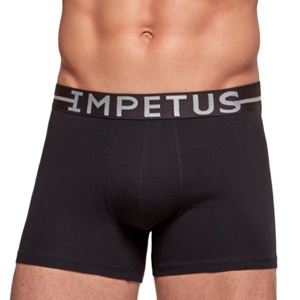 IMPETUS Boxer Coton Stretch Essentials Noir 1006867