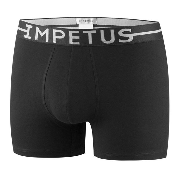 IMPETUS Boxer Coton Stretch Essentials Noir Photo principale