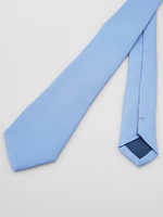 ETERNA Cravate En Soie Unie Bleu ciel