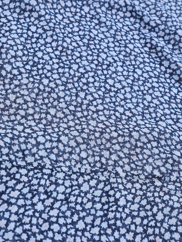 ESPRIT charpe Snood Imprim Petites Fleurs Bleu marine Photo principale