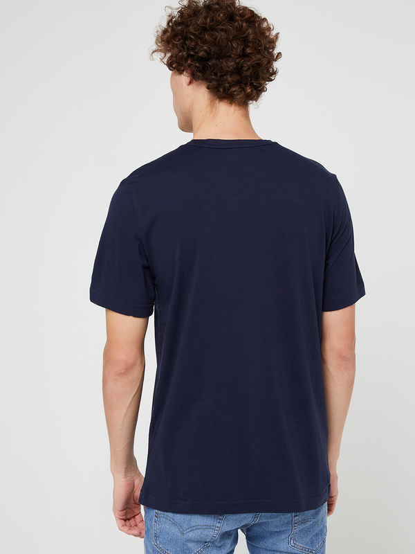 MUSTANG Tee-shirt Logo Bleu marine Photo principale