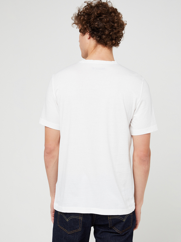 MUSTANG Tee-shirt Logo Blanc Photo principale