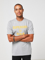 SUPERDRY Tee-shirt critures Chinoises Gris