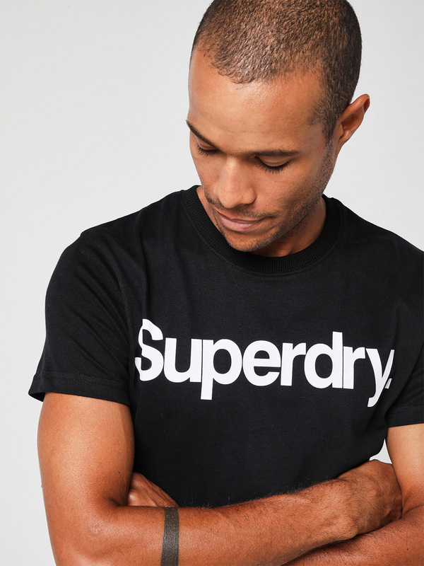 SUPERDRY Tee-shirt Avec Logo Noir Photo principale
