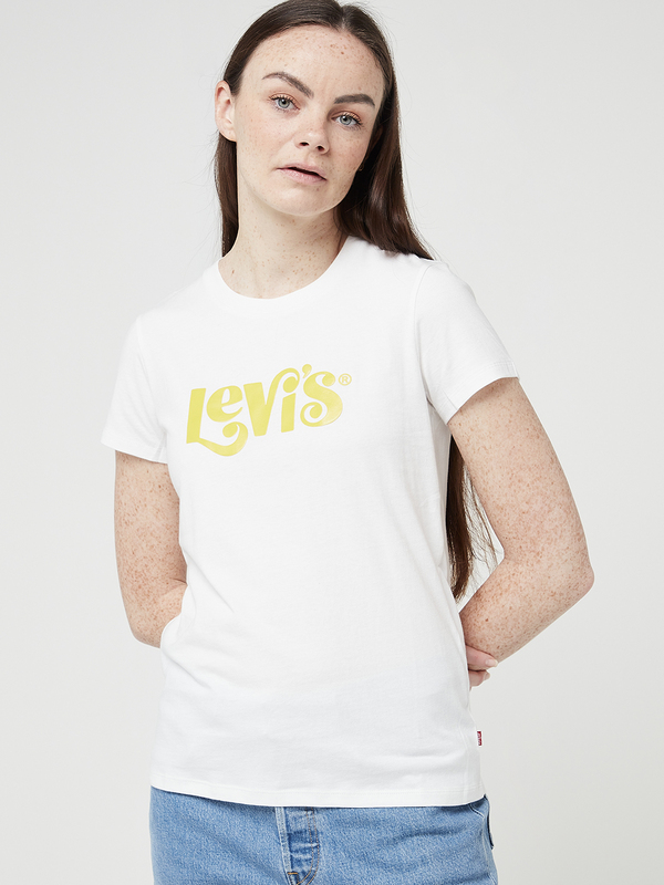LEVI'S Tee-shirt Logo Retro Blanc Photo principale