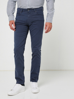 CAMBRIDGE LEGEND Pantalon 5 Poches En Coton Stretch Bleu gris
