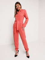 GUESS Combi-pantalon Uni Esprit Workwear Rose