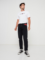 TOMMY JEANS Jean Tapered En Coton Recycl Noir