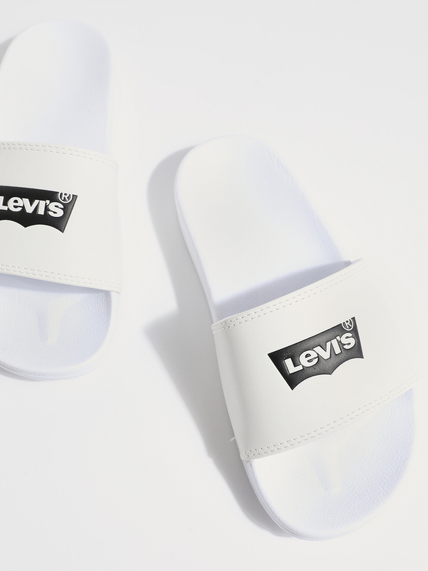 LEVI'S Mules Avec Logo Blanc Photo principale