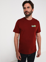 LEVI'S Tee-shirt Levi's Rouge bordeaux