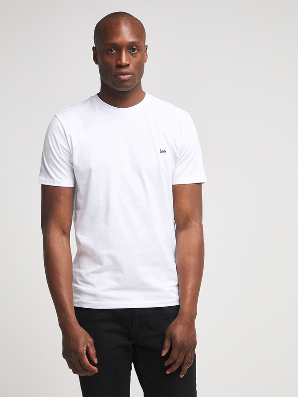 LEE Tee-shirt En Coton Bio Mini Logo Blanc 1011594