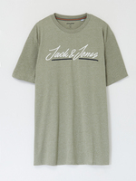 JACK AND JONES Tee-shirt Signature Vert