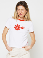 LEVI'S Tee-shirt Logo Sixties Blanc
