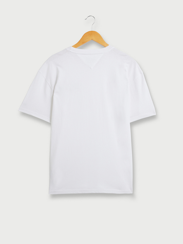 TOMMY JEANS Tee-shirt Signature Brode Blanc Photo principale