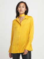 GUESS Chemise Manches Longues Jaune